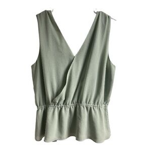 EUC Size S, small Banana Republic Light Green  elegant Blouse